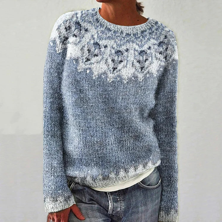 Langarm-Strickpullover