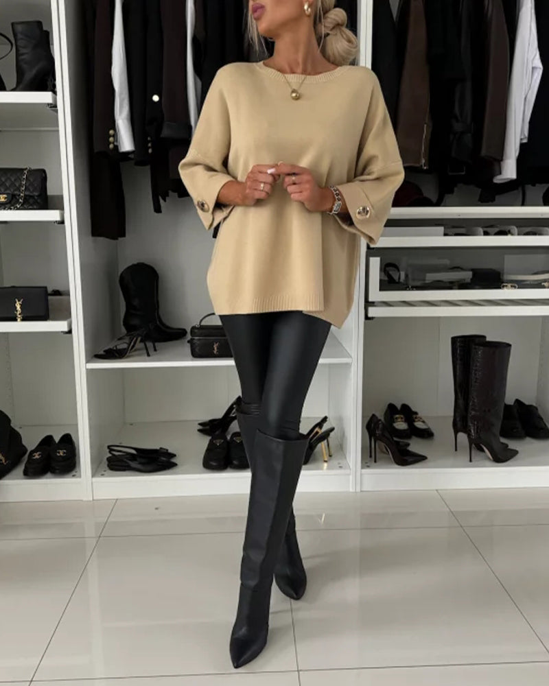 Langarm Top Damen | Locker & Elegant