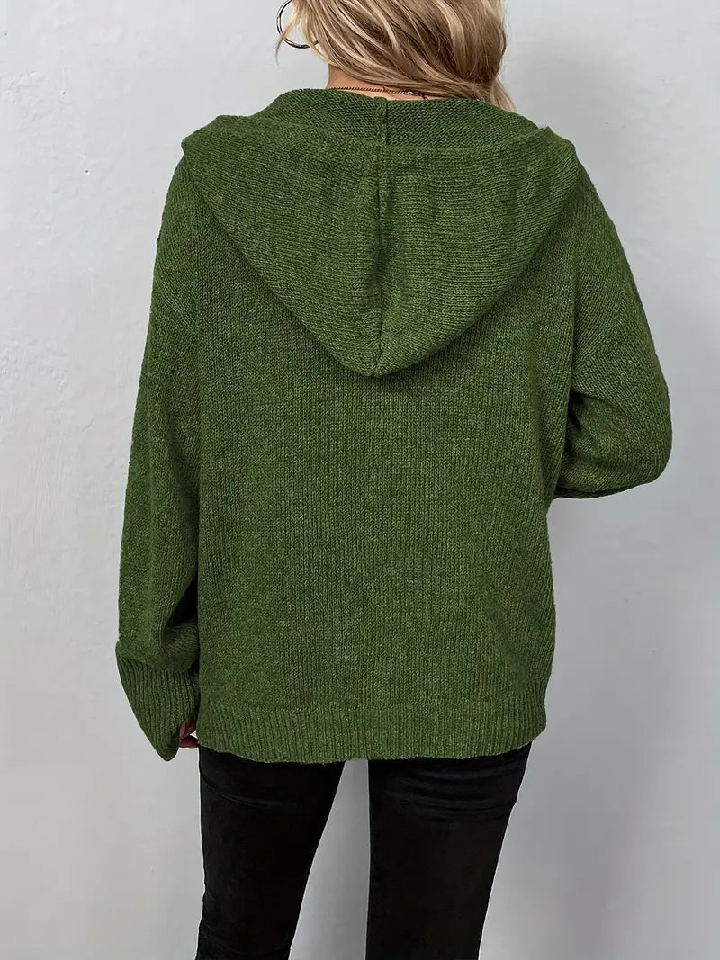 Langarm-cardigan für den frühling