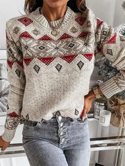 Pull décontracté à manches longues