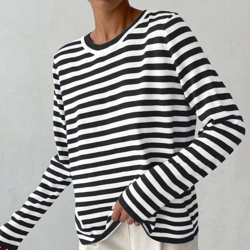 Langarmshirt Damen | Gestreift & Zeitlos 1