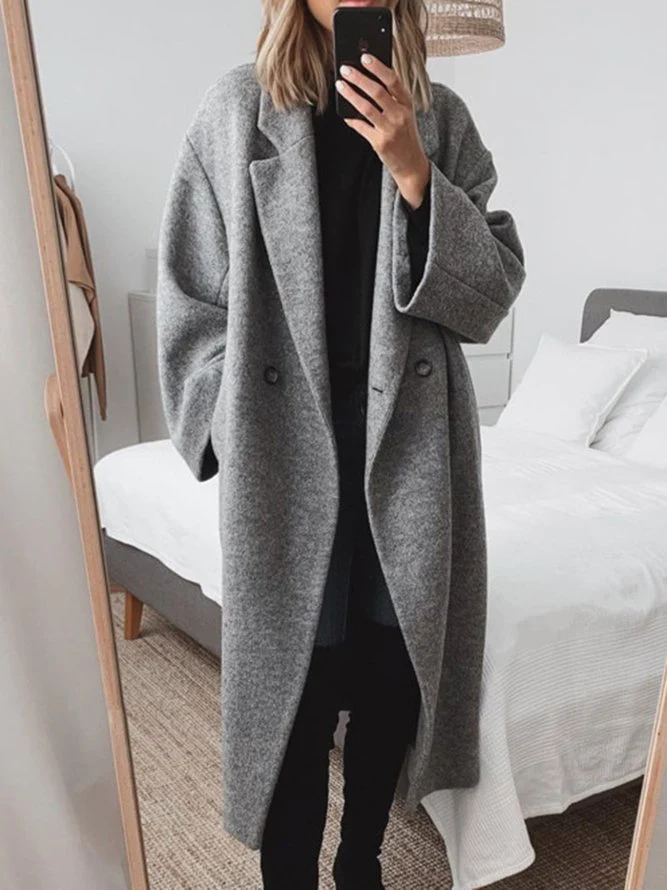 Langer Mantel Damen | Elegant & Warm im Oversized-Look