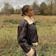 Casaco casual e elegante de moda feminina
