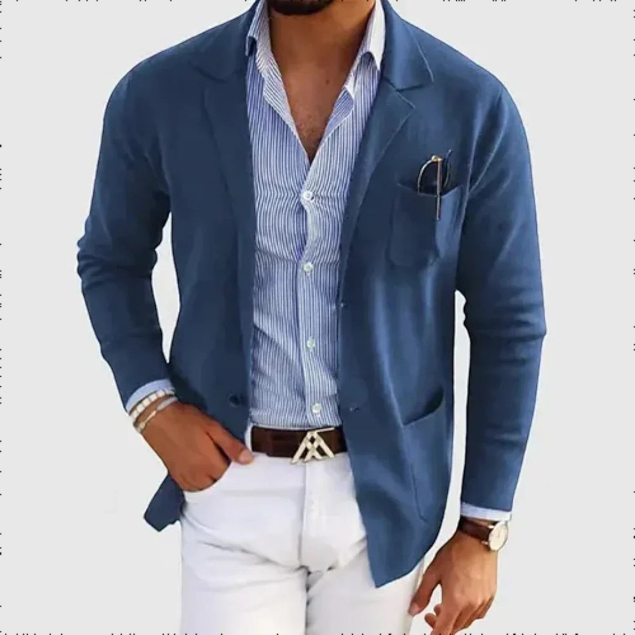 Lässiger Blazer Für Herren | Mit Taschen 0