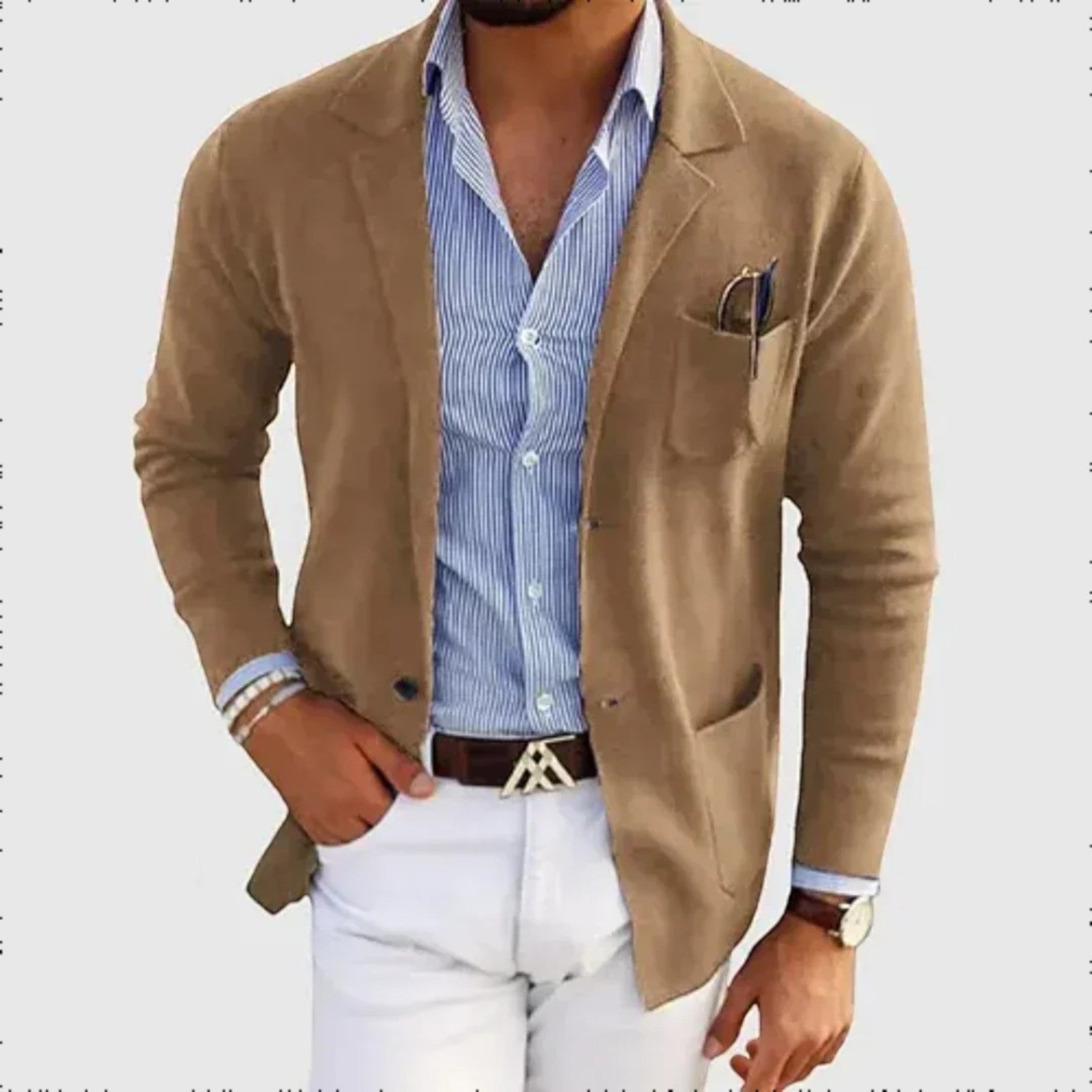 Lässiger Blazer Für Herren | Mit Taschen 4