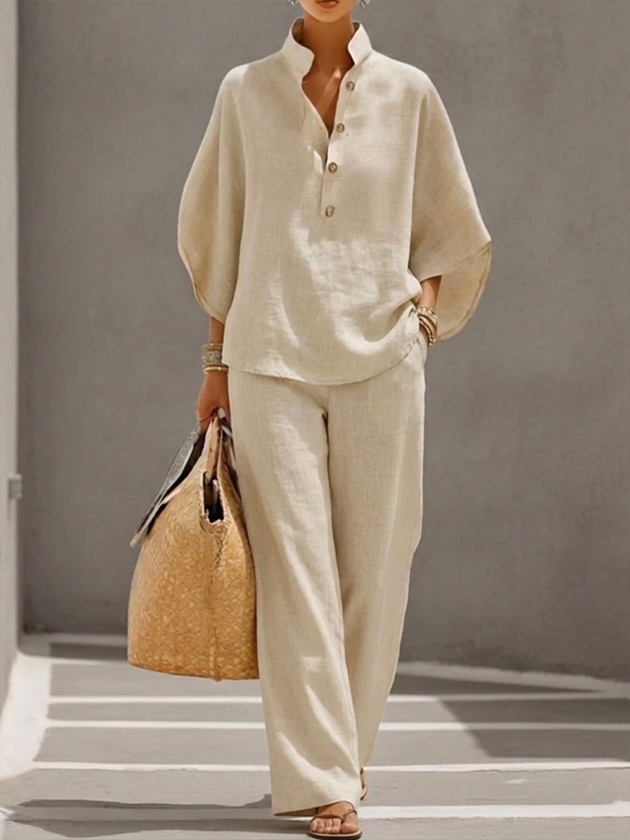 Liana | Elegantes und luftiges zweiteiliges Sommer Set 0