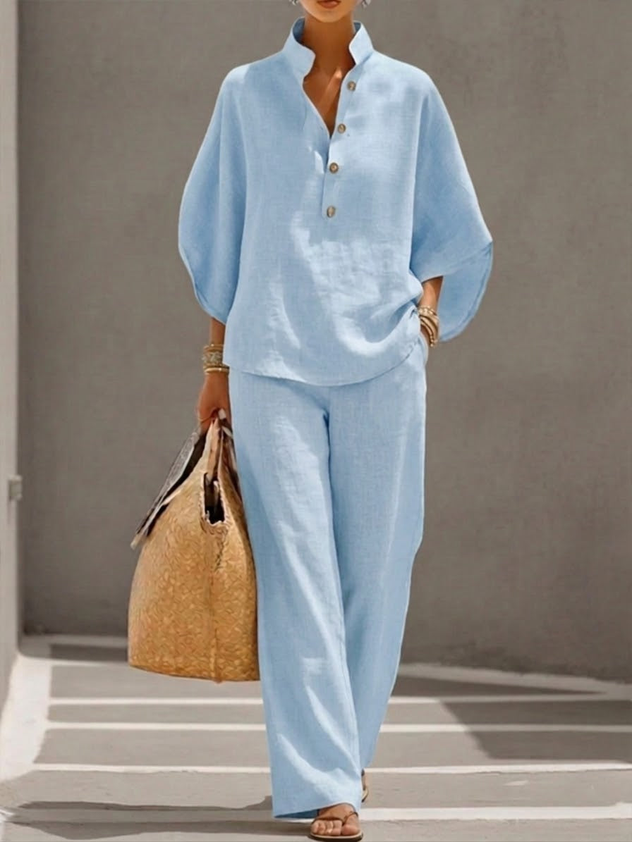 Liana | Elegantes und luftiges zweiteiliges Sommer Set 1