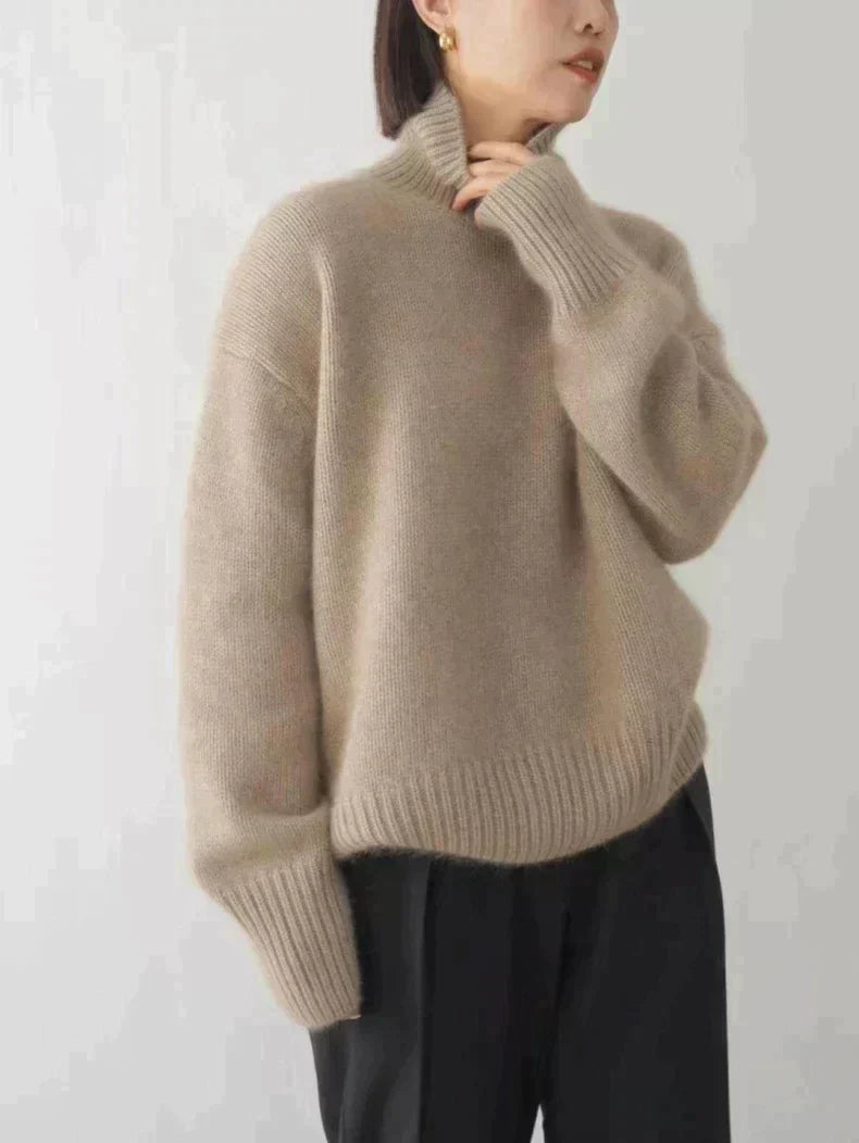 Rollkragenpullover Damen | Weicher Fall & Warme Strickfläche 5