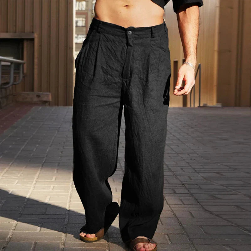 Liping – Weite Leinenhose 4