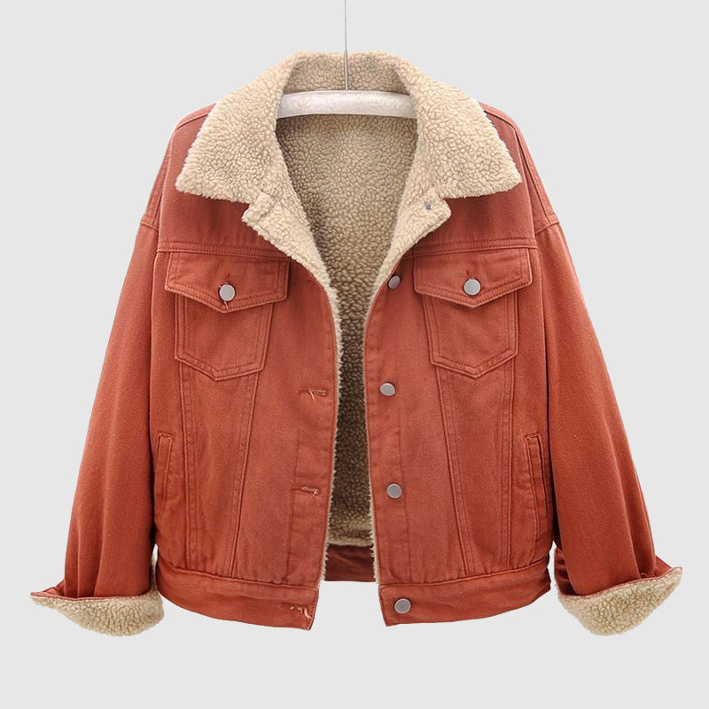 Lozenda - Denimjacke Aus Samt