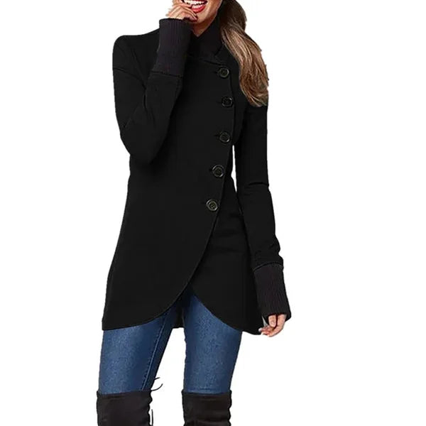Lozenda - Jacke Mit Eckigem Knopfverschluss