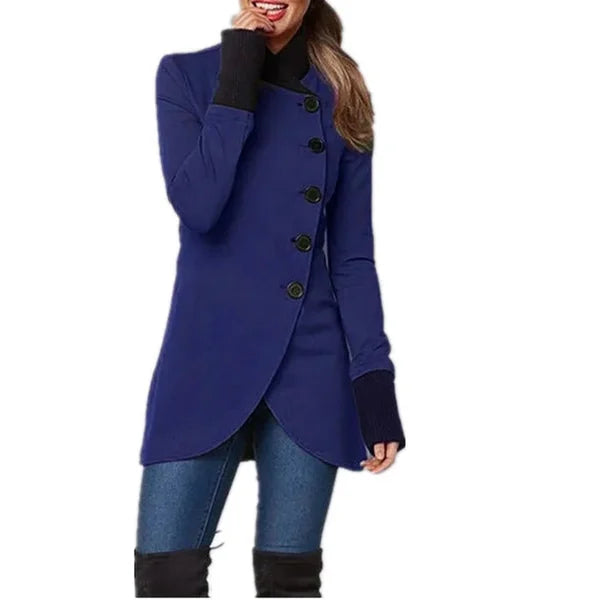 Lozenda - Jacke Mit Eckigem Knopfverschluss