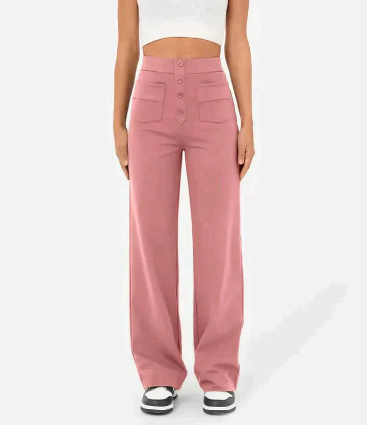 Lozenda - Leafwear Hosen mit hohen Webungen