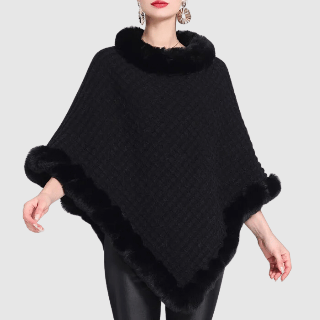 Lozenda - Weich Gewebter Poncho