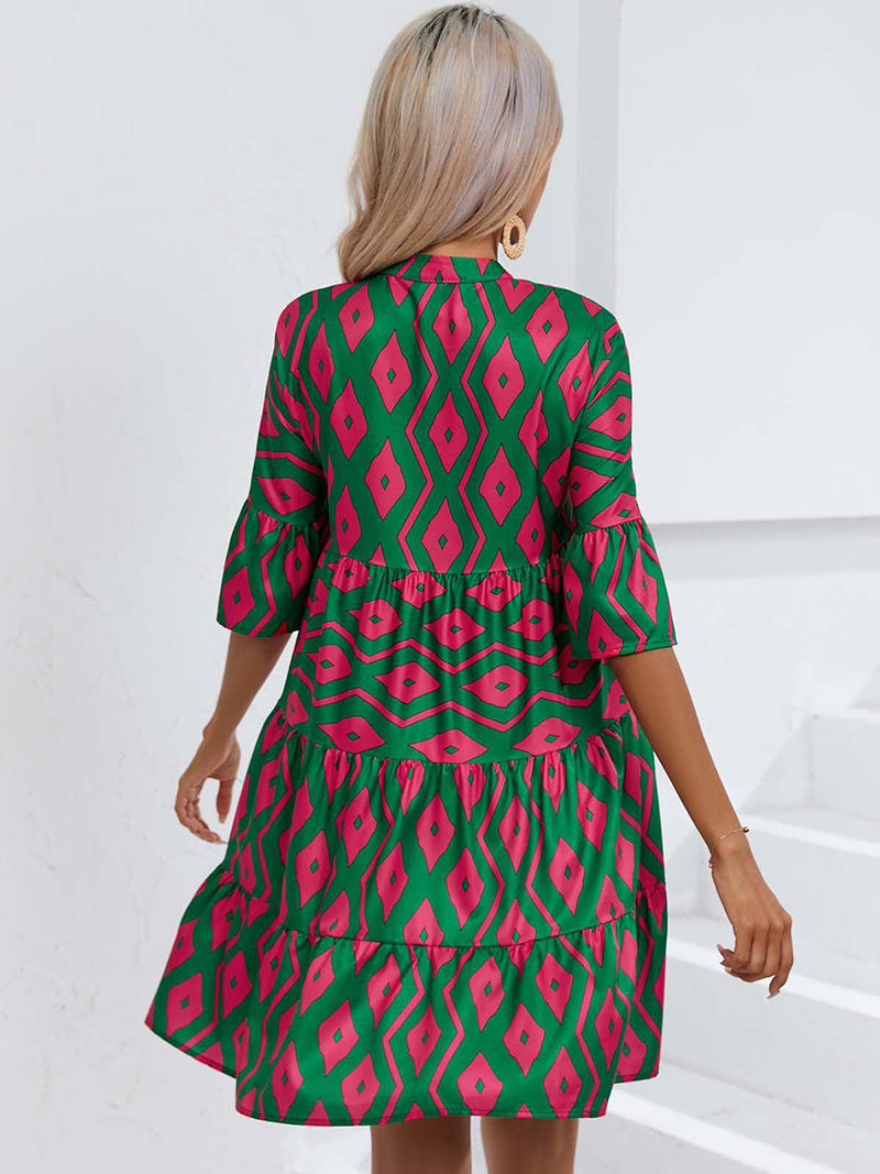 Lozenda - mit Muster und hoher Taille