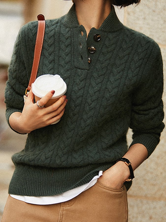 Lydia - Modischer Rollkragenpullover