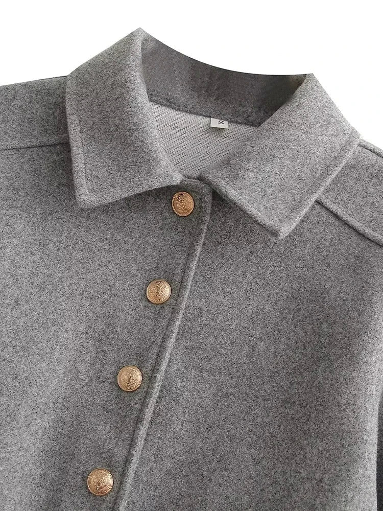 Lynn -  Button Jacke 3