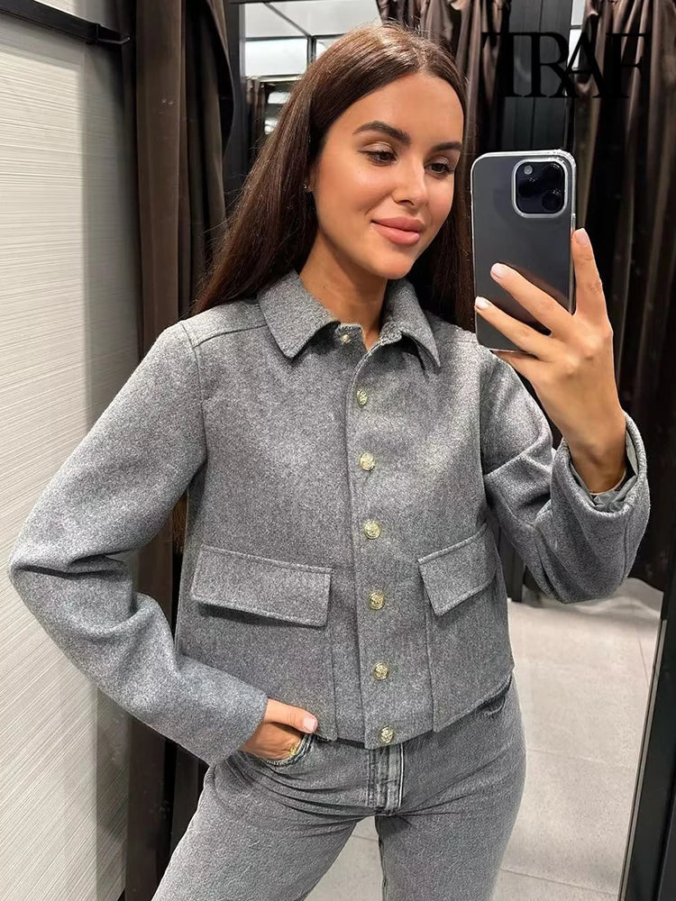Lynn -  Button Jacke 6