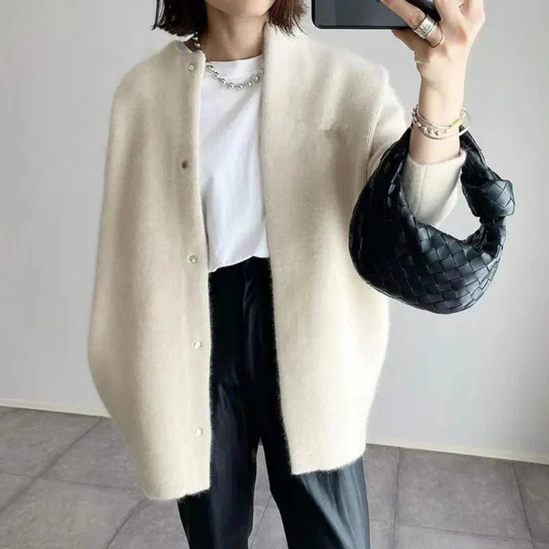 MATHILDA | LUXURY BUTTON CARDIGAN 1