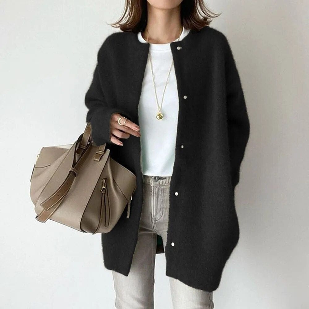 MATHILDA | LUXURY BUTTON CARDIGAN 3