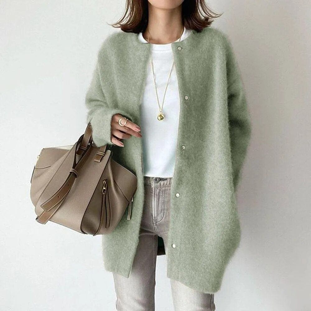 MATHILDA | LUXURY BUTTON CARDIGAN 8