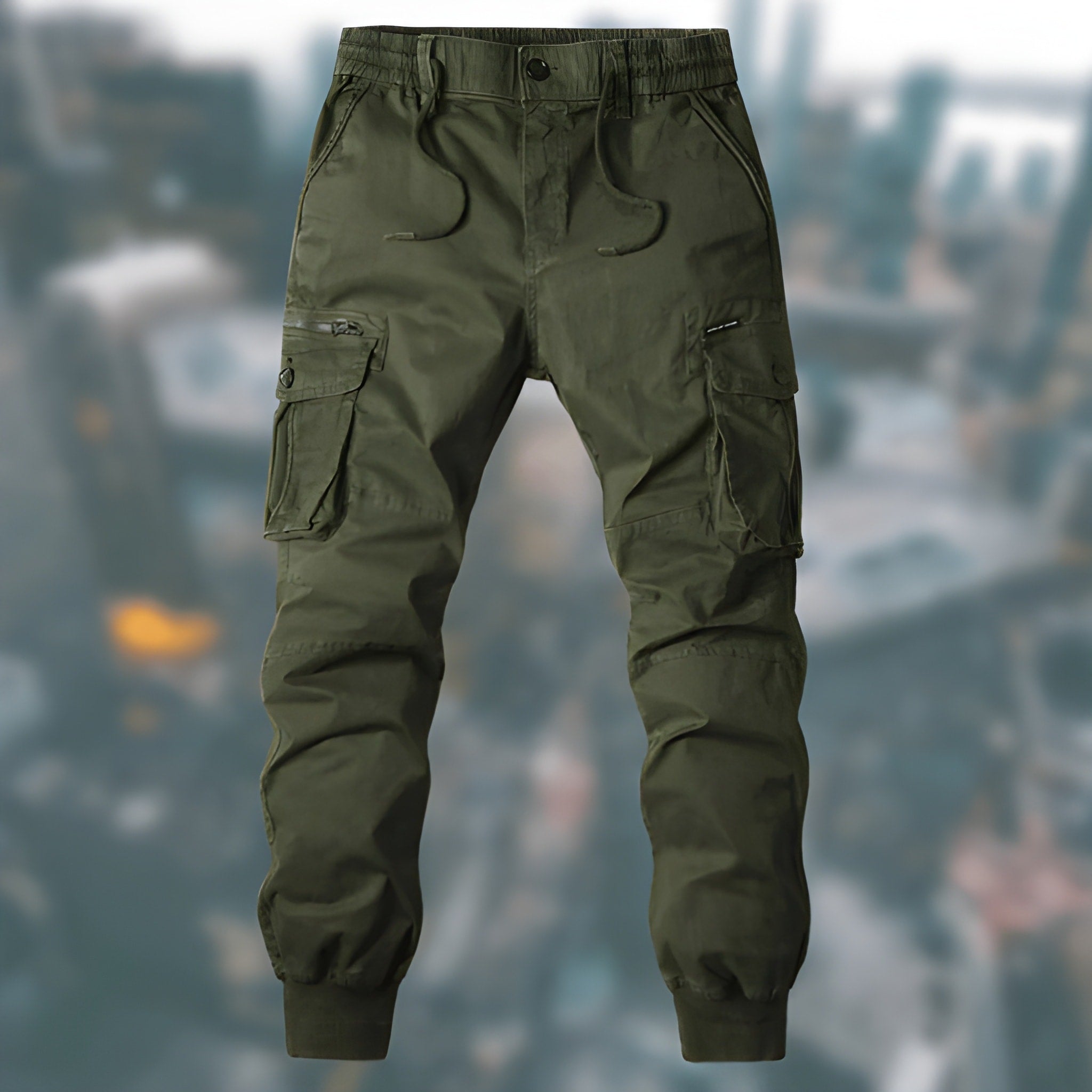Männer Cargohose | Cargo Pants Herren | Zipper-Taschen & sicherer Sitz