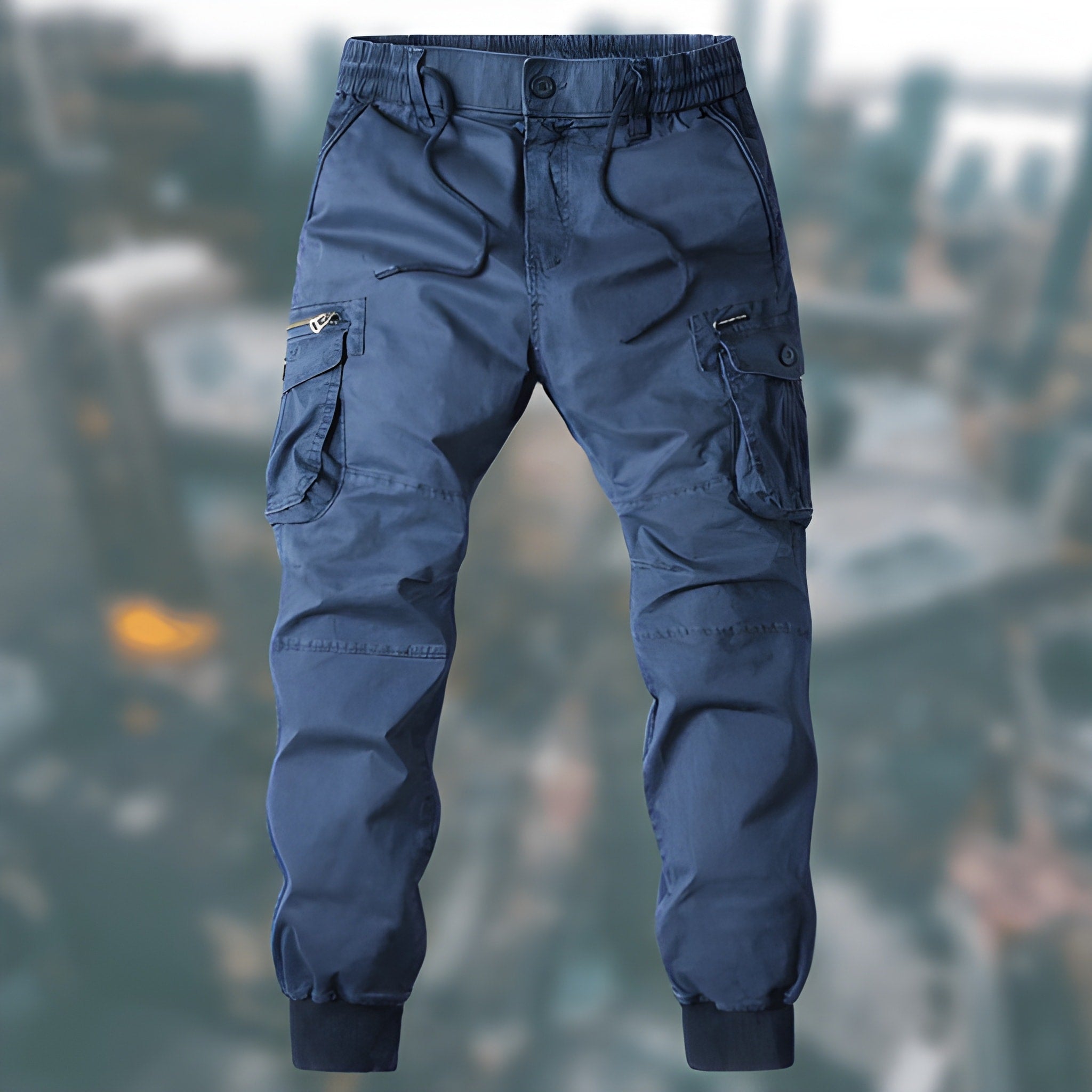 Männer Cargohose | Cargo Pants Herren | Zipper-Taschen & sicherer Sitz