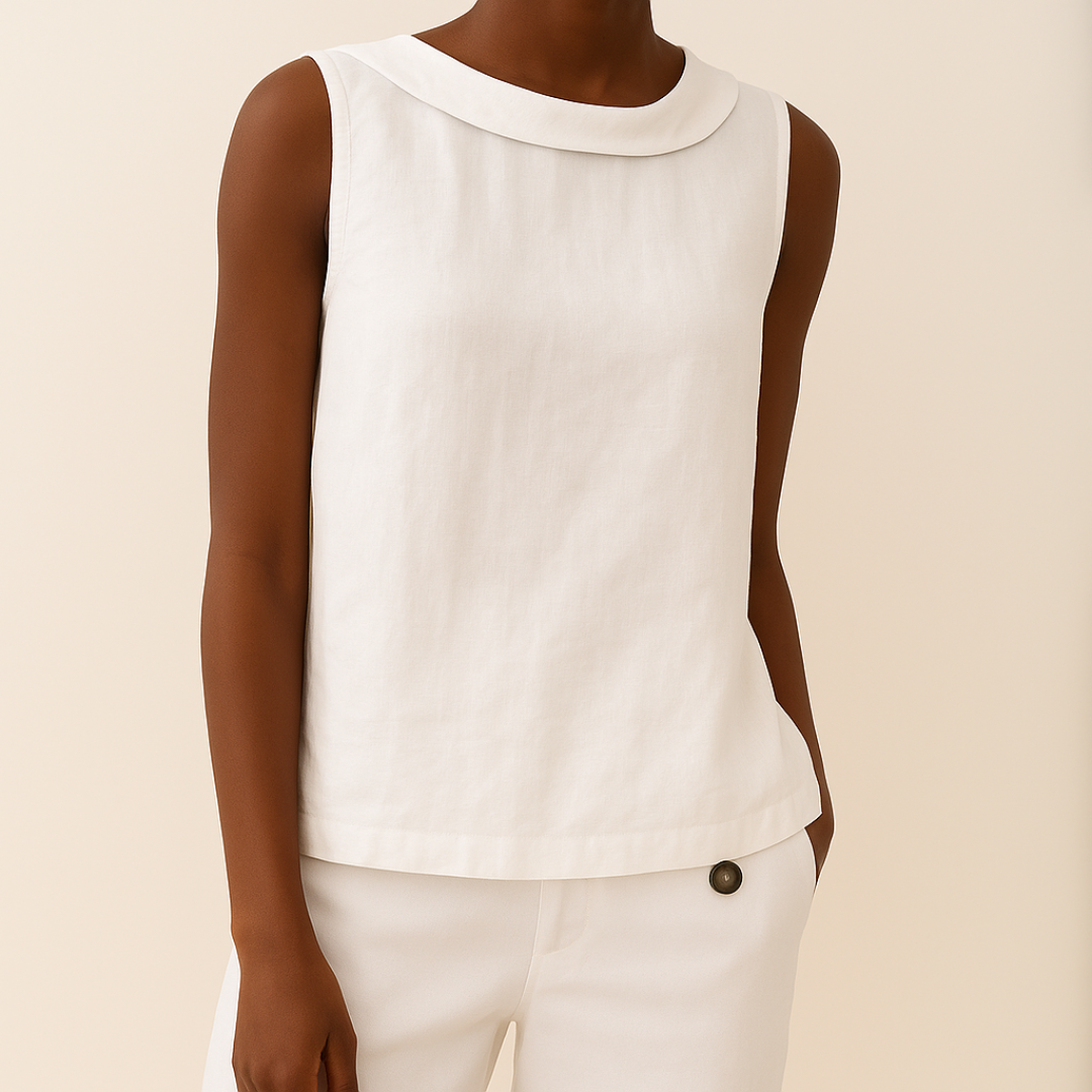 Maria™ | Stilvolles ärmelloses Top mit elegantem Rollkragen 5