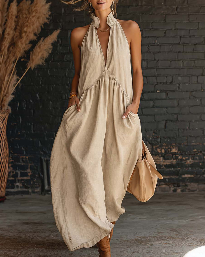 Maxi Kleid Damen | Boho & Lässig Elegant