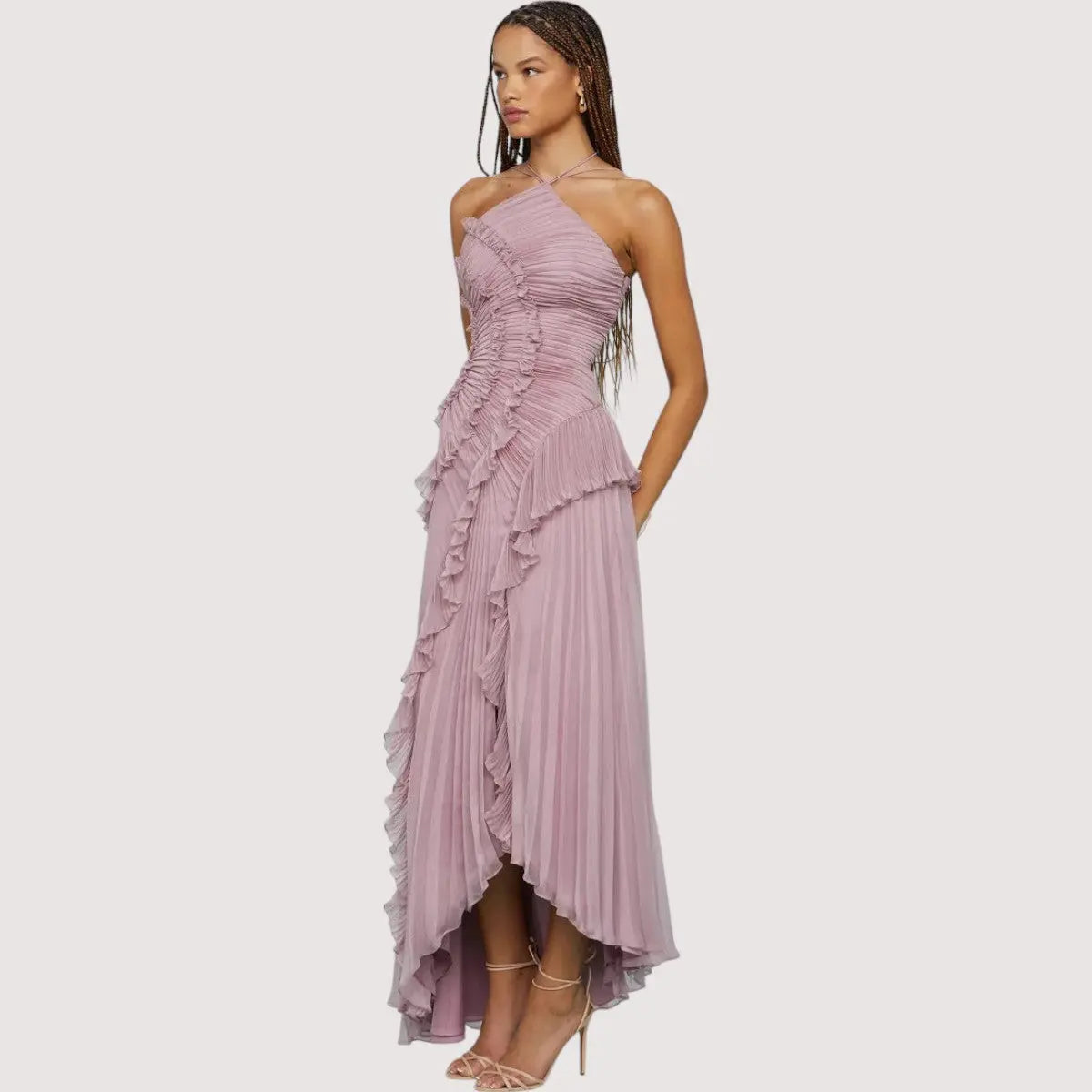 Gina™ | Fliederfarbenes Kleid 1