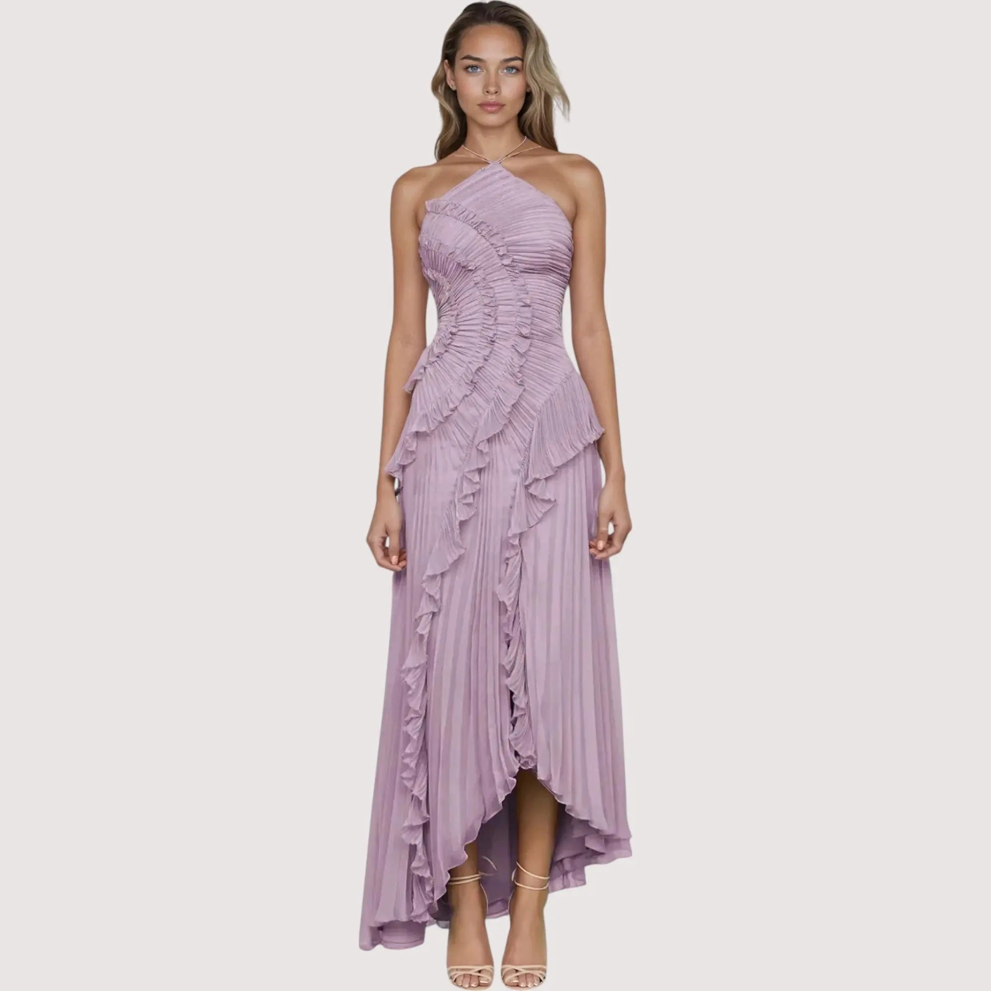 Gina™ | Fliederfarbenes Kleid 0