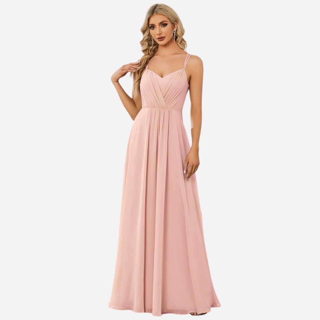 Damen Neckholder-Kleid – Figurbetont, Hoher Schlitz & Festlich Elegant 0