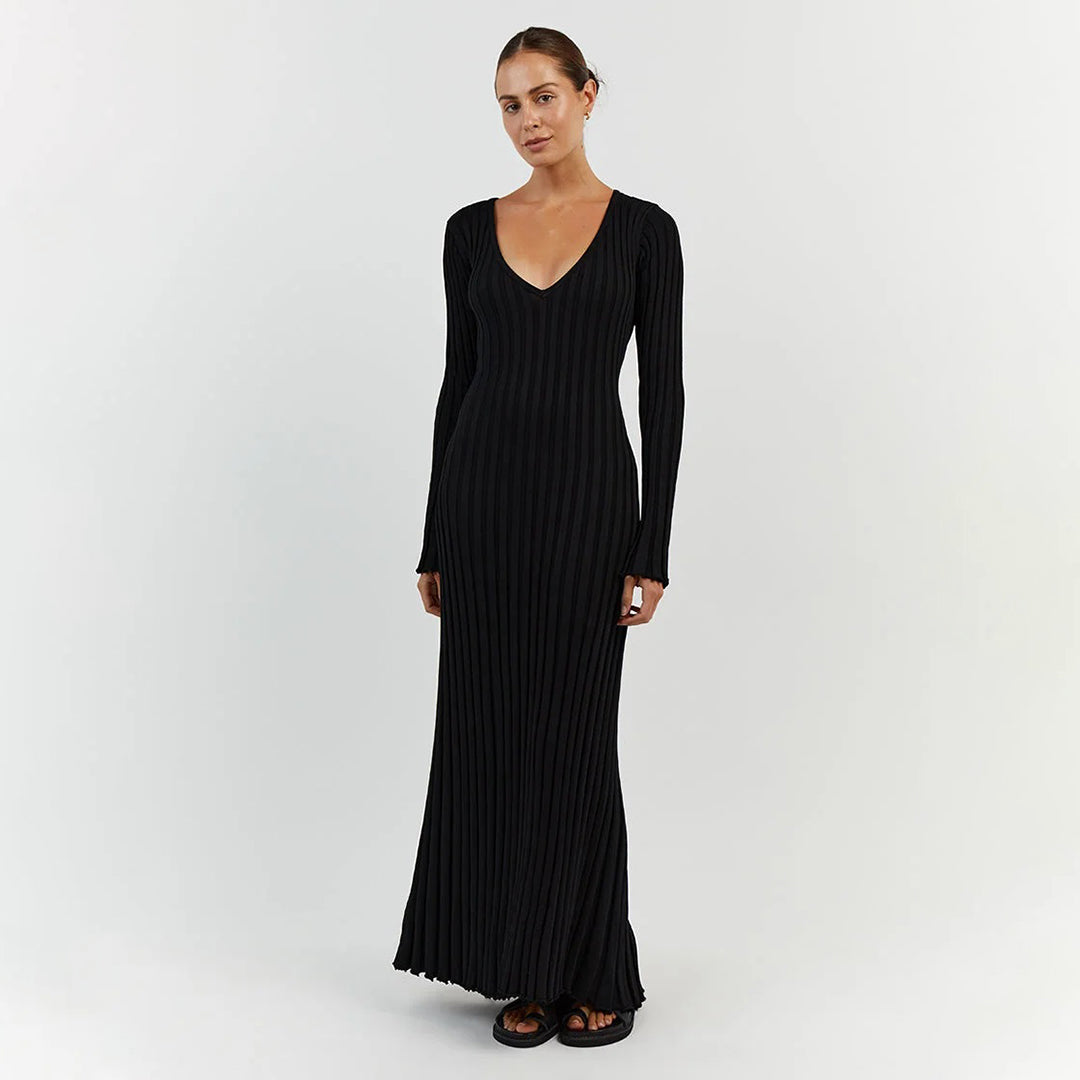Maxikleid aus Strick