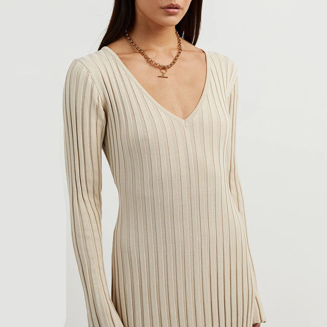 Maxikleid aus Strick