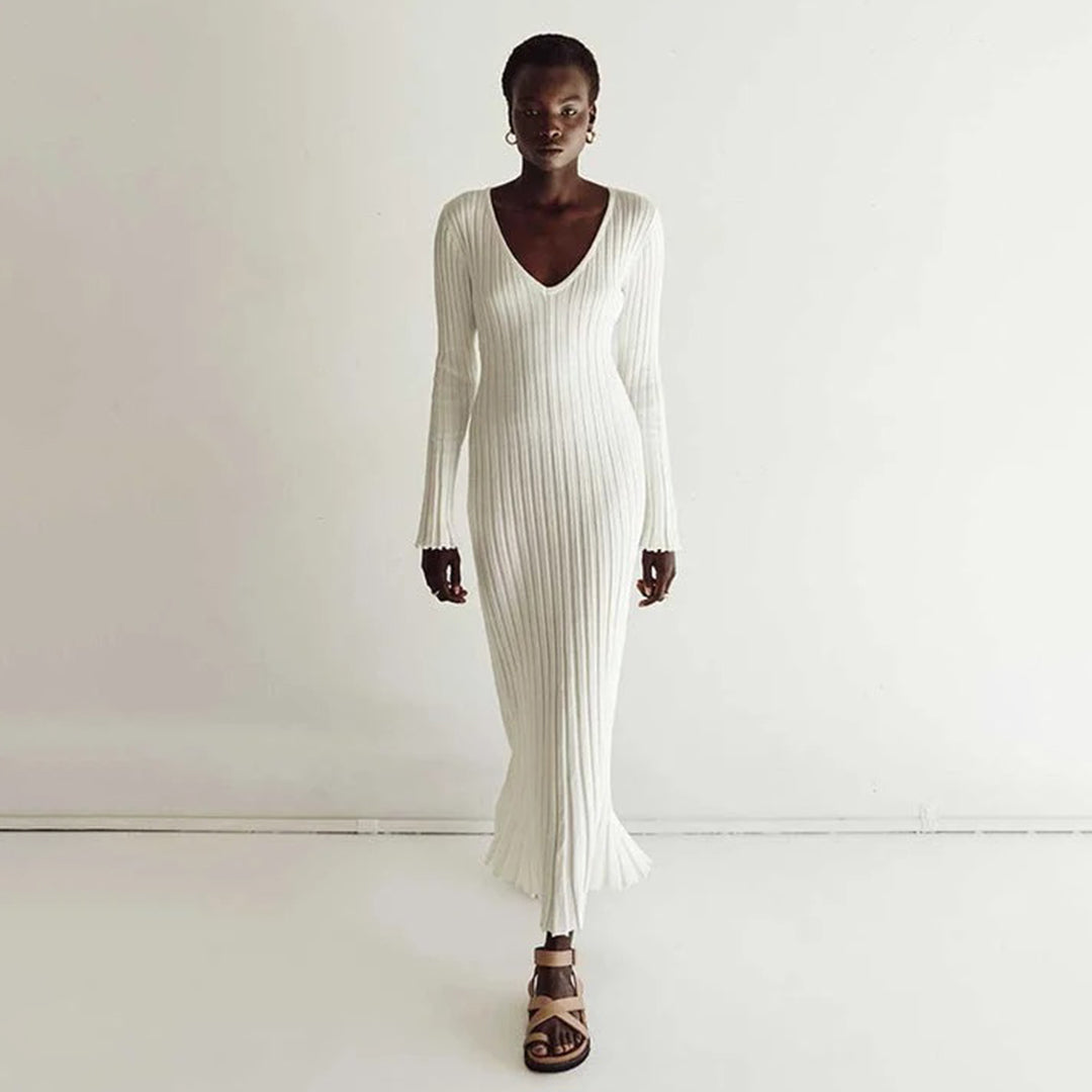Maxikleid aus Strick
