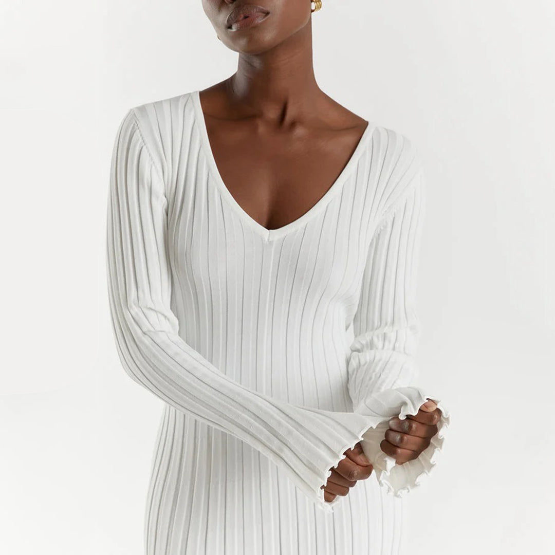 Maxikleid aus Strick