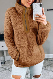 Maya - Maglione a collo alto casual stile streetwear