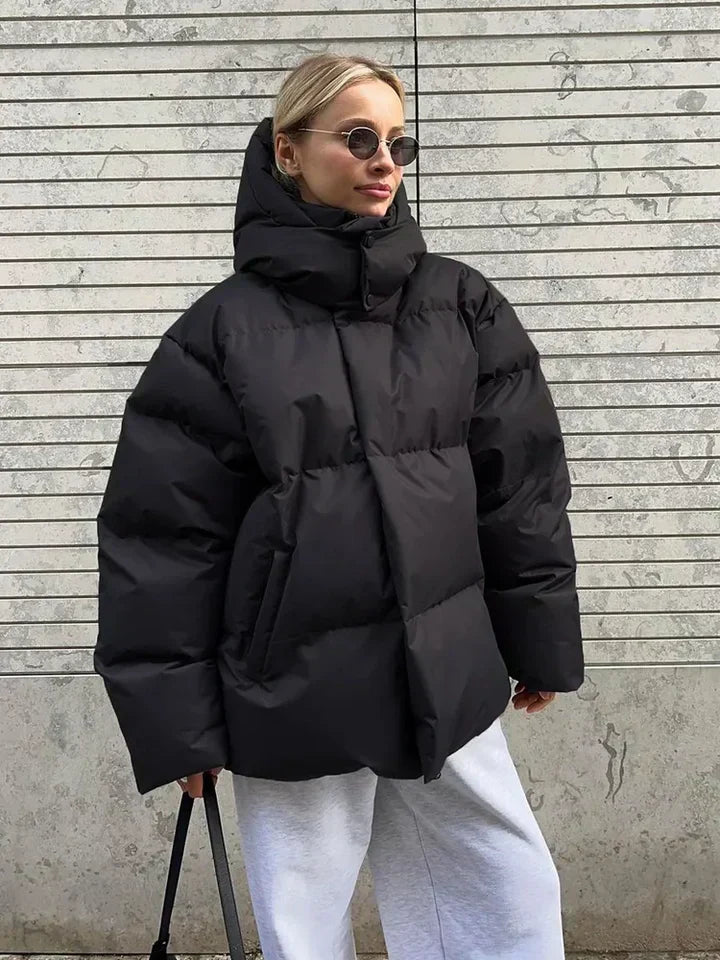 Miah - Trendige Daunenjacke in Übergröße für Frauen