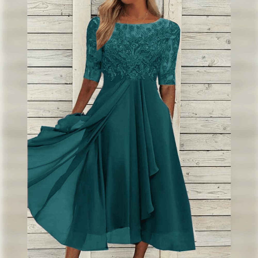 Midi Kleid Damen | Festlich & Bequemer Tragekomfort