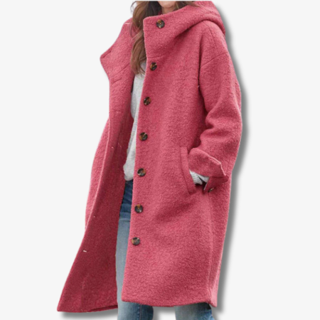 Moderne Lange Warmjacke für Damen