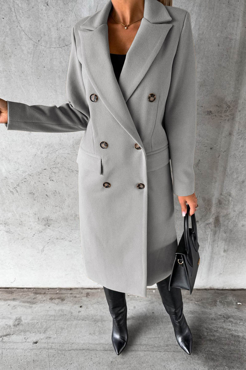 Moderner und komfortabler Mantel Damenmode