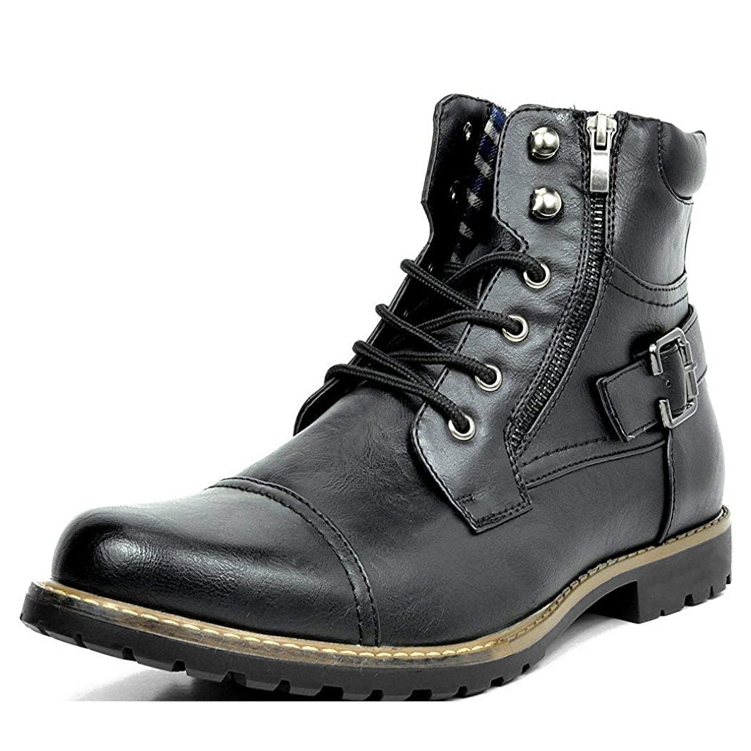 Motorradstiefel aus echtem Leder - Rhion 0