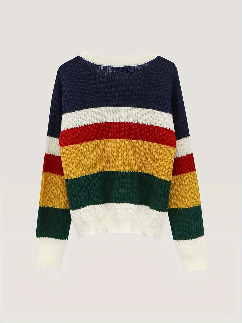Natalie - Damenpullover Oversize aus Strickstoff