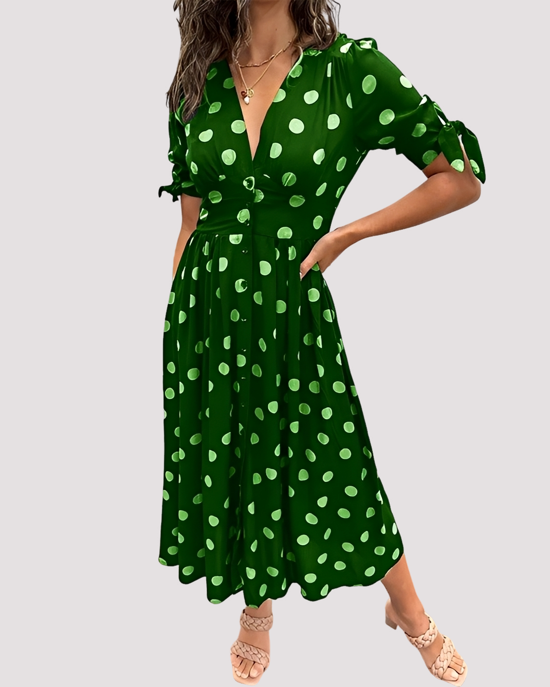 Nicole - Schickes Punktkleid 2