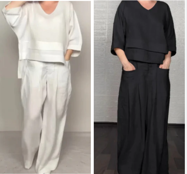 Noa | Elegantes Minimalistisches Zweiteiliges Ensemble 8