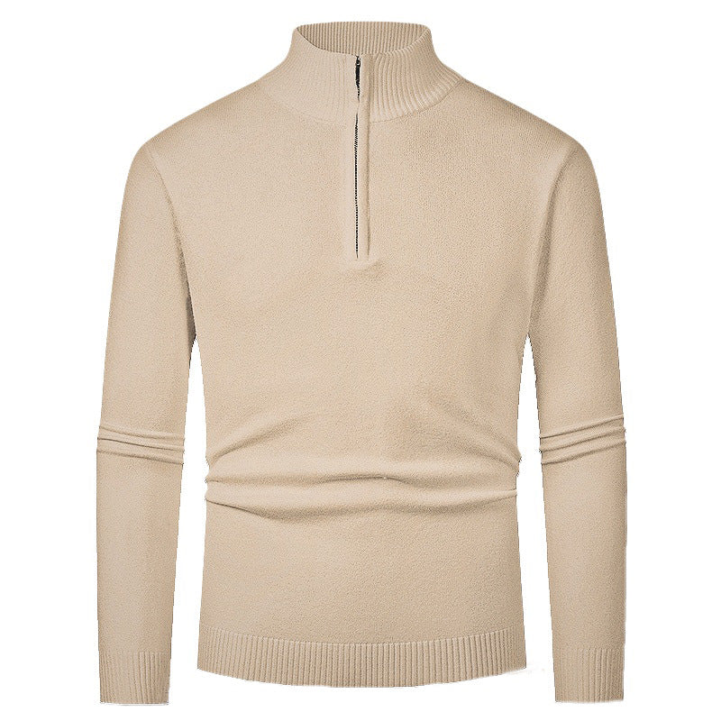 Half-Zip Pullover Herren | Stehkragen & Rippbündchen 12