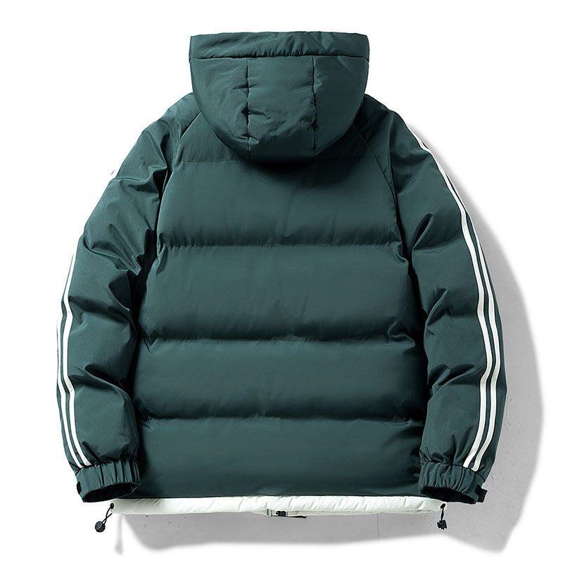 Winterjacke Herren | Kontraststreifen & Warme Wattierung 3