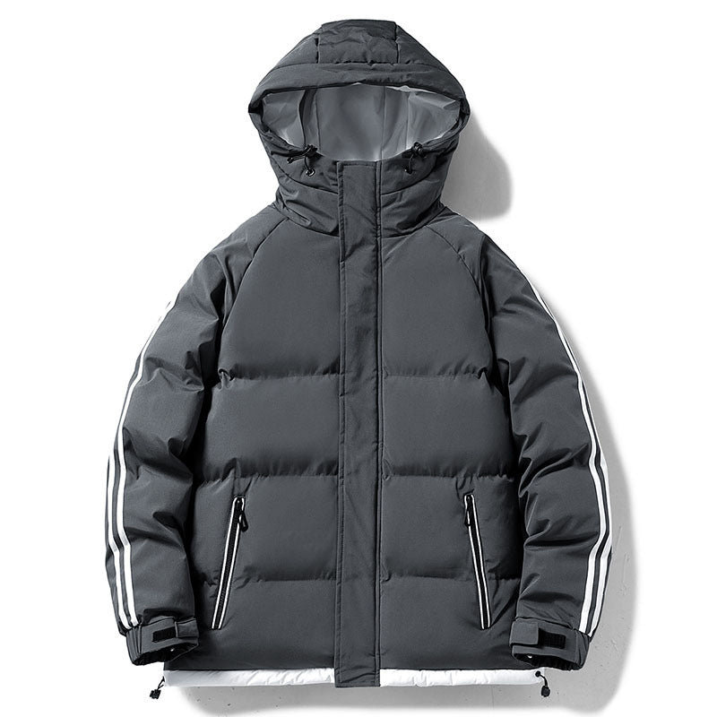 Winterjacke Herren | Kontraststreifen & Warme Wattierung 2