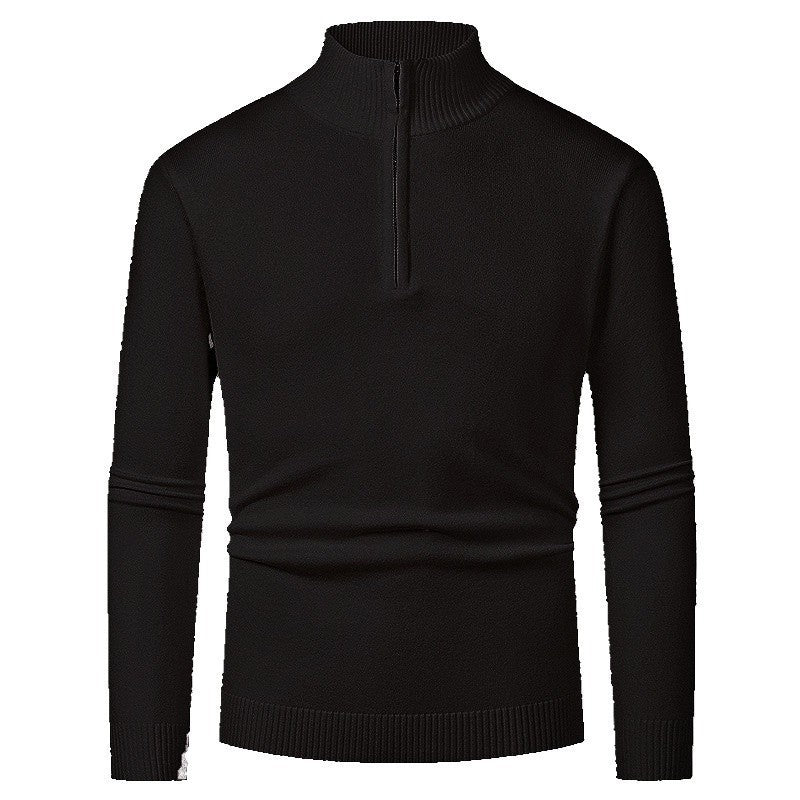 Half-Zip Pullover Herren | Stehkragen & Rippbündchen 14