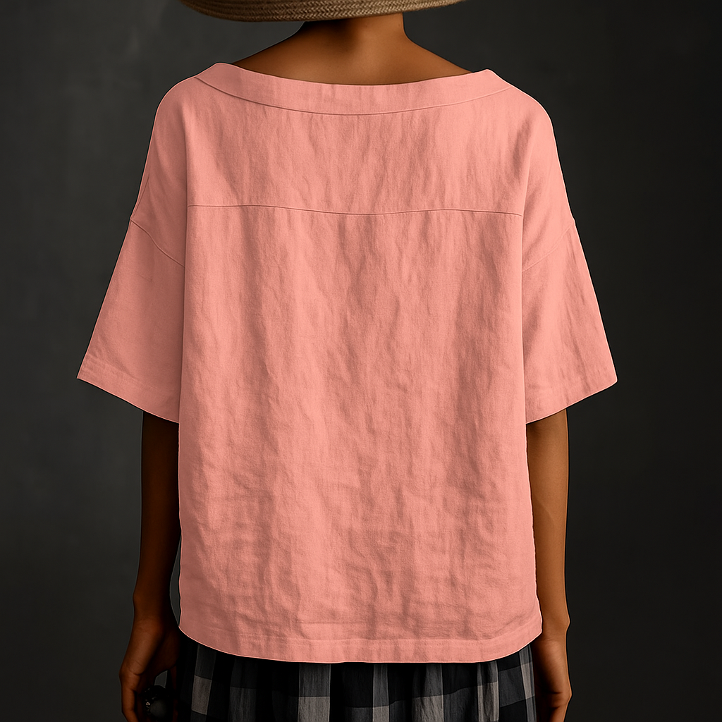 Marre | Damen Sommer Lockeres Oberteil | Stilvoll 4